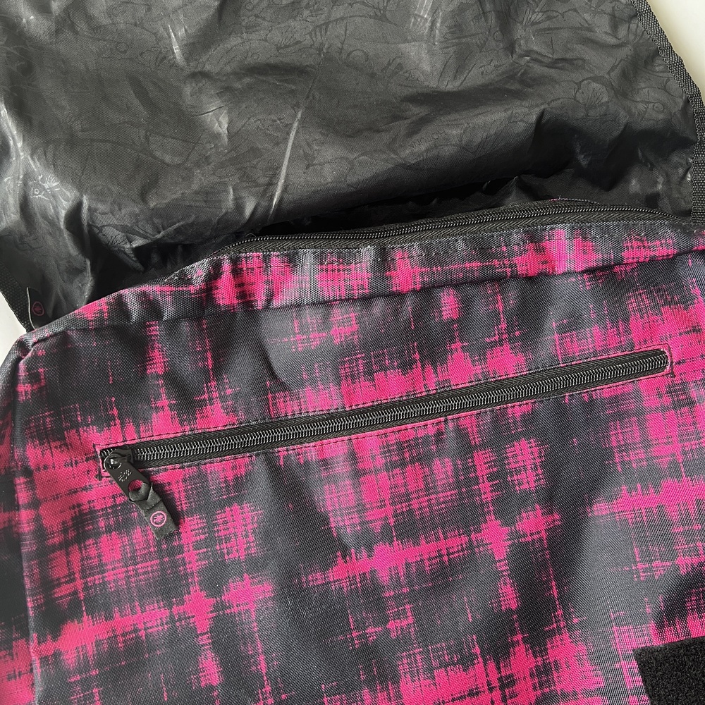 Hot Tuna pink black crossbody satchel bag - Picture 5 of 13